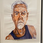 Don Bachardy self-portrait