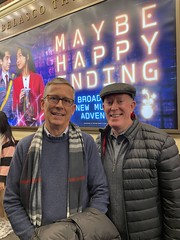 Us at Maybe Happing Ending on Broadway