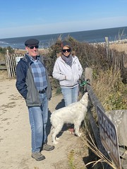 Tom and Catherine at Cape Henlopen Beach